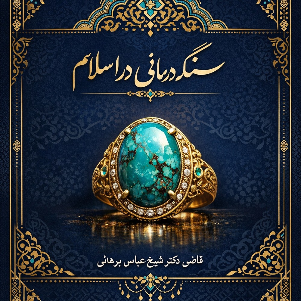 کتاب سنگ درمانی در اسلام نوشته قاضی دکتر شیخ عباس برهانی