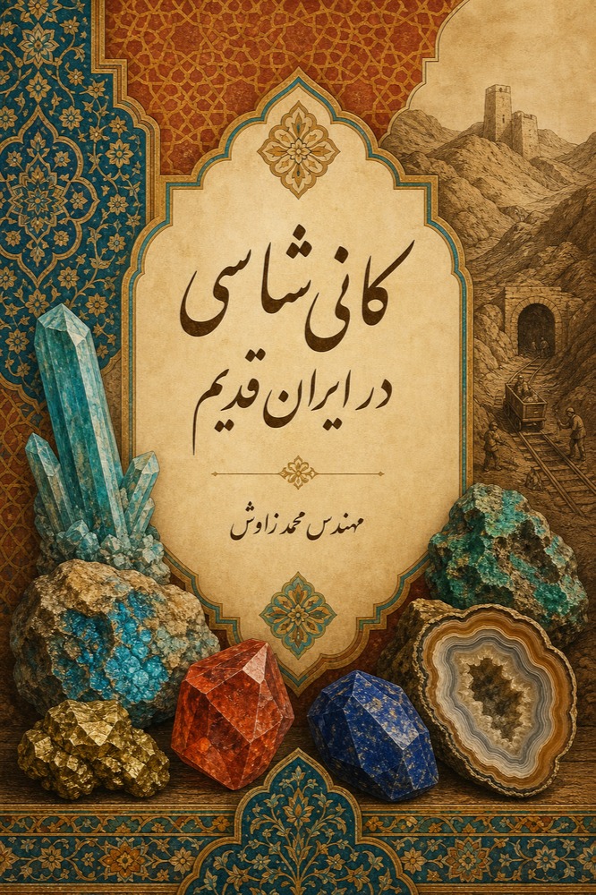 کتاب کانی شناسی در ایران قدیم مهندس محمد زاوش